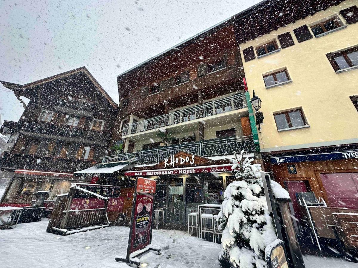 אבוריאז Hotel Rhodos Morzine מראה חיצוני תמונה