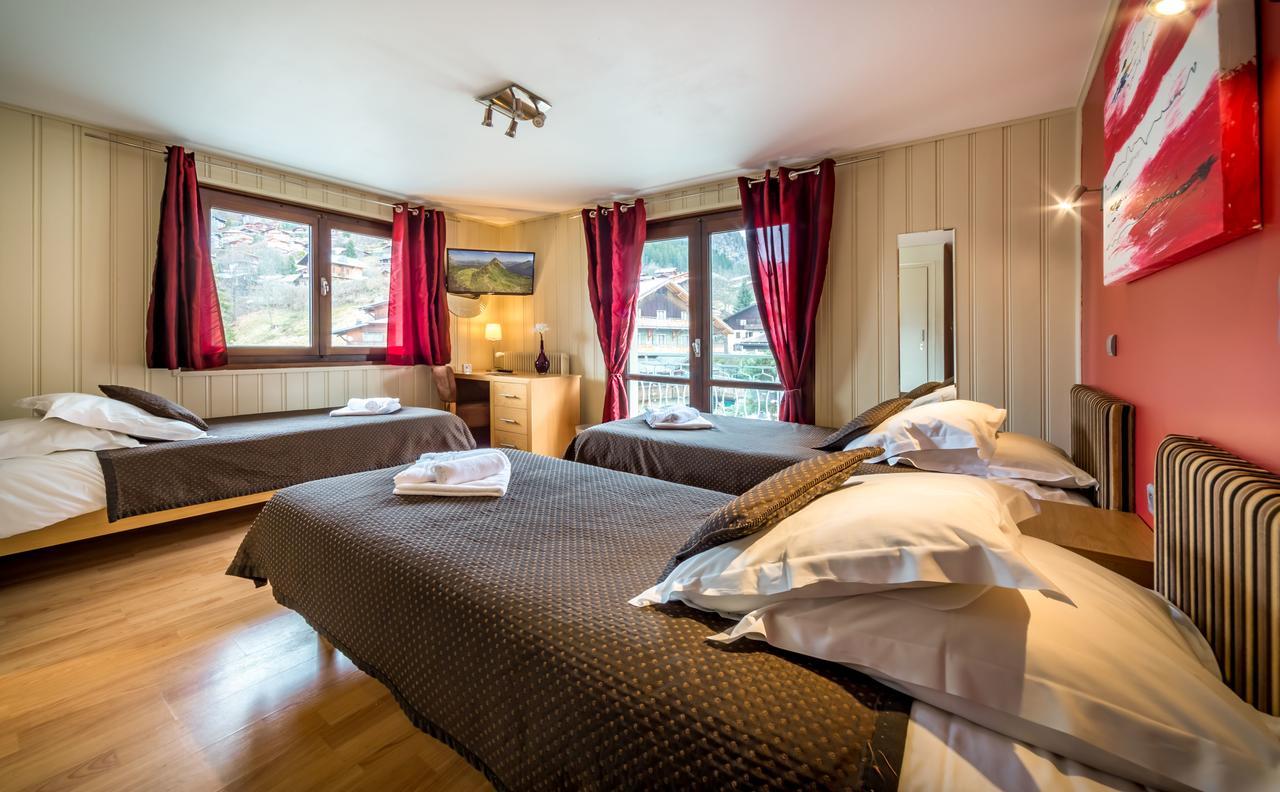 אבוריאז Hotel Rhodos Morzine מראה חיצוני תמונה